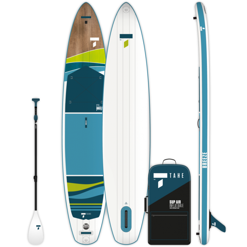 TAHE BREEZE WING 12‘6“x 30”SUPインフレータブル Sup Breeze Wing 12.6' TAHE - Destockage paddle gonflable