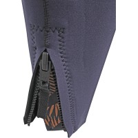 combinaison double zip neoprene femme