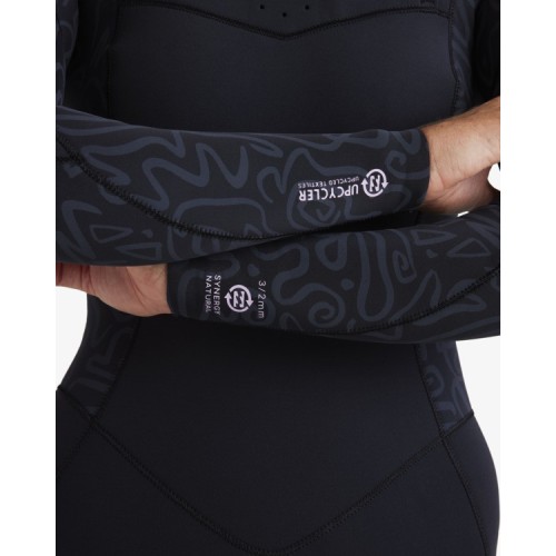 SYNERGY 4/3 NATURAL CHESTZIP FEMME BILLABONG