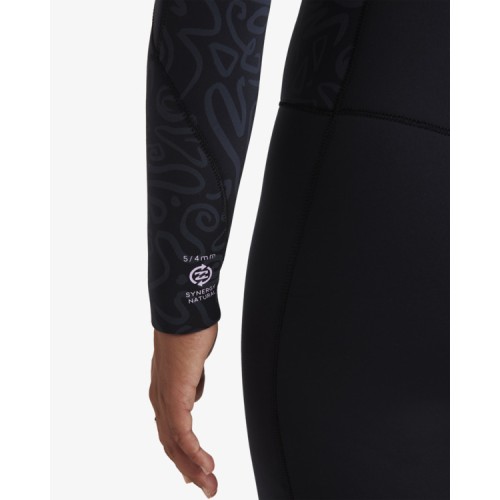 SYNERGY 4/3 NATURAL CHESTZIP FEMME BILLABONG