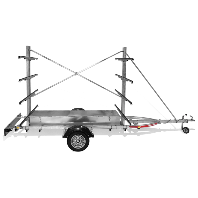 REMORQUE DE ROUTE 6 KAYAKS PAM