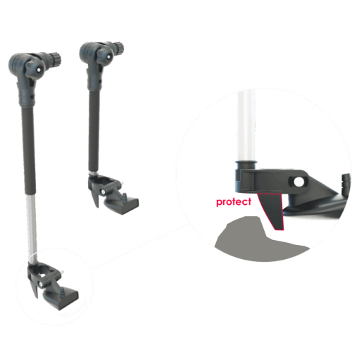 SUPPORT DE SONDE TELESCOPIQUE