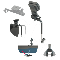 SUPPORT SONDEUR & SONDE TELESCOPIQUE RECT