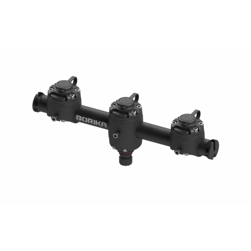 SUPPORT 3 EQUIPEMENTS EN 1 POINT DE FIXATION
