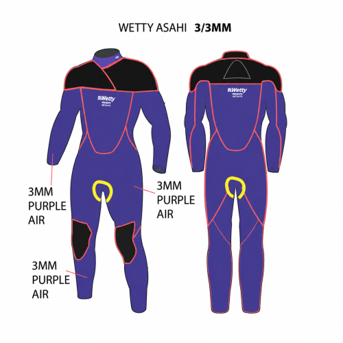 ASAHI PURPLE 3/3 WETTY