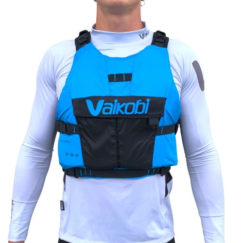 VAI GILET VXP RACING CYAN XL