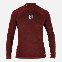 MAG LYCRA CUBE RASHVEST L/S FEMME ROUGE M