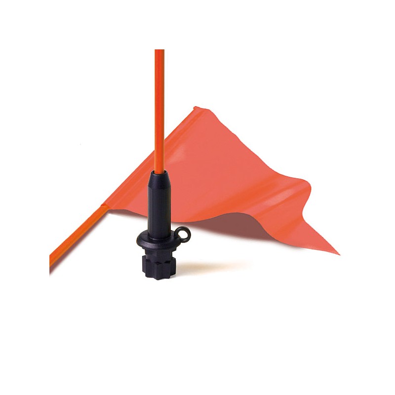 DRAPEAU SUR MAT ORANGE RAILBLAZA