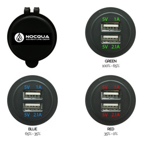 USB ADAPTER DUAL PORT NOCQUA