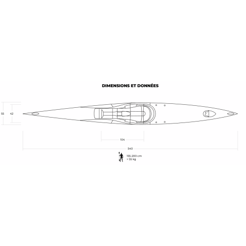 CLUB 540 NORDIC KAYAK