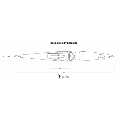 CLUB 480 NORDIC KAYAK